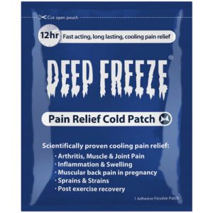 Deep Freeze Pain Relief Cold Patch Single
