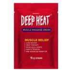 Deep Heat Muscle Massage Cream 15g