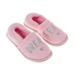 Embroidery Stokie Slippers Pink (Size 12-6) Older Girl