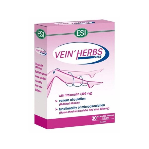 Esi Vein Herbs Plus Tablets 30's