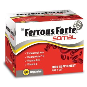 Ferrous Forte Somal 60 Capsules