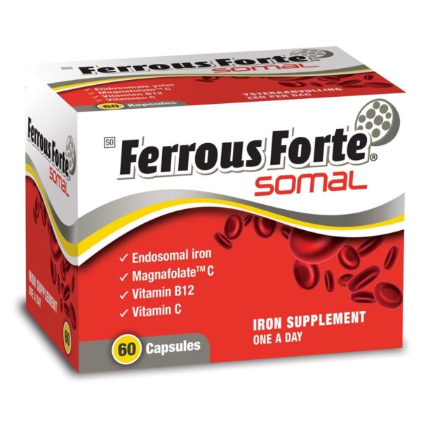 Ferrous Forte Somal 60 Capsules