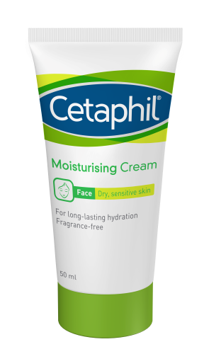 Galderma Cetaphil Moisturising Cream - For Sensitive or Dry Skin 50ml