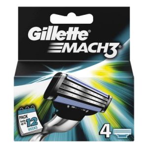 Gillette Blades Mach 3 4's
