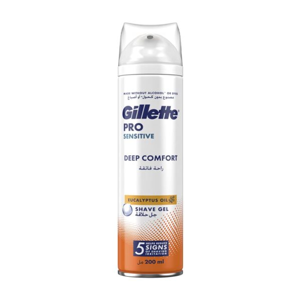 Gillette Pro Sens Shv Gel 200ml, Comfort