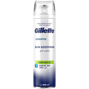 Gillette Sens Shv Gel 200ml, Soothing