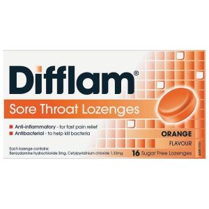Healthy Living Lozenges Orange 16's