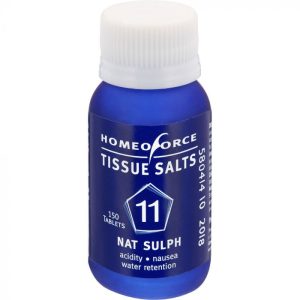 Homeoforce Tissue Salt 11 Nat Sulph 150 Tabs