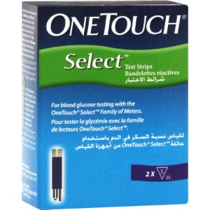 Lifescan One Touch Select Strips 50s