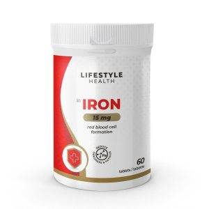 Lifestyle Iron 15mg Tabs 60's