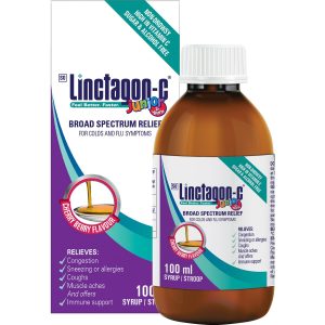 Linctagon C Junior Cold Flu Syrup 100ml