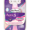 Max-shave Auroma 5 Ladies 5 Blade Razors Kit