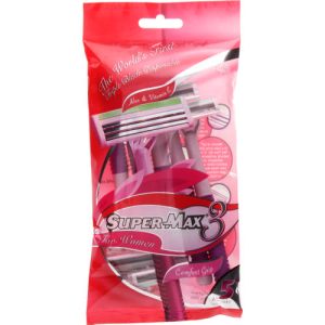 Max Shave W5 Woman 5 Blade 3pcs Disposable Razors