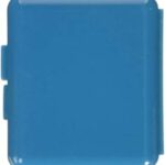 Medic Pill Box Square With Mirror Blue