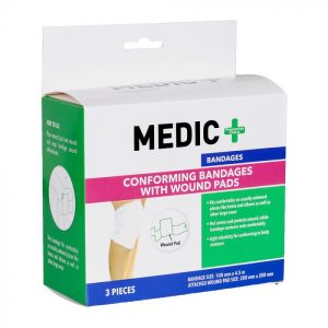 Medic Wound Dressis No3 200mmx200mm Large