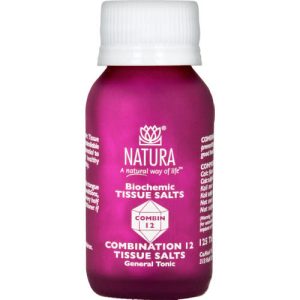 Natura Biochemic Tissue Salts Combin 12 125 Tablets