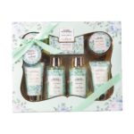 Nature Nourishment Bath Set Sweet Pea And Sagemint 7 Piece