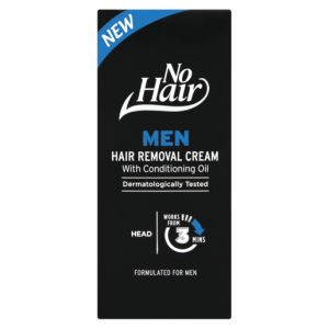 No Hair Men Hair Removal Cream With Conditioning Oil 50ml