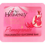 Oh So Heavenly Creme Oil Collection Fragranced Glycerine Bar Pomegranate 150g