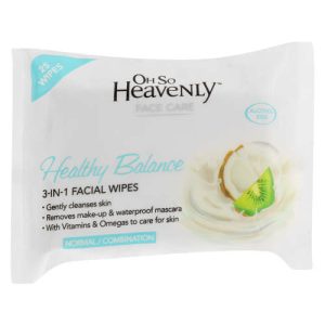 Oh So Heavenly Healthy Balance Face Wipes 25 Wipes
