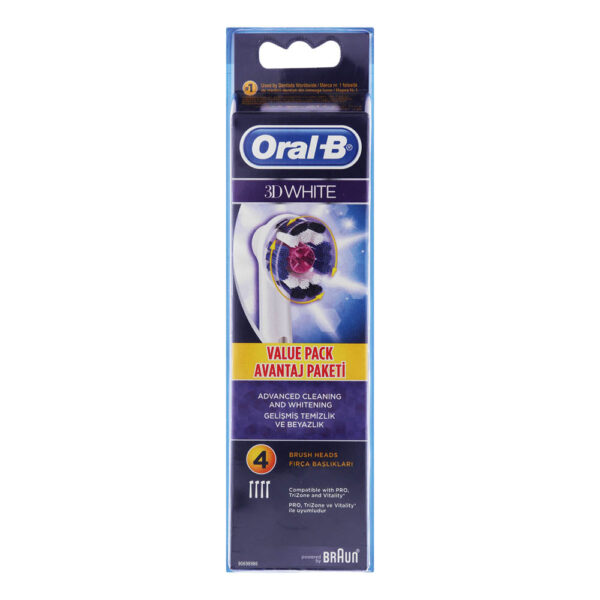 Oral B B Head Eb 18 - 4 3d White