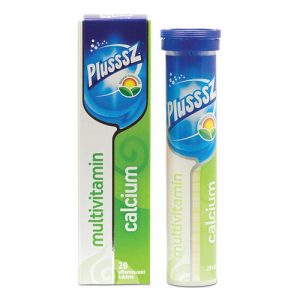Plusssz Effervescent Tabs Calcium 20's