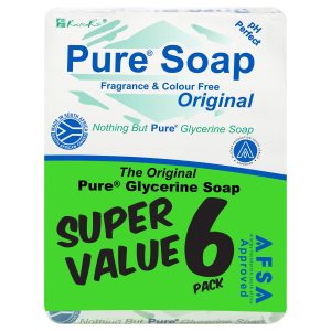 Pure Glycerine Soap Original Super Value Pack 6 X 150g