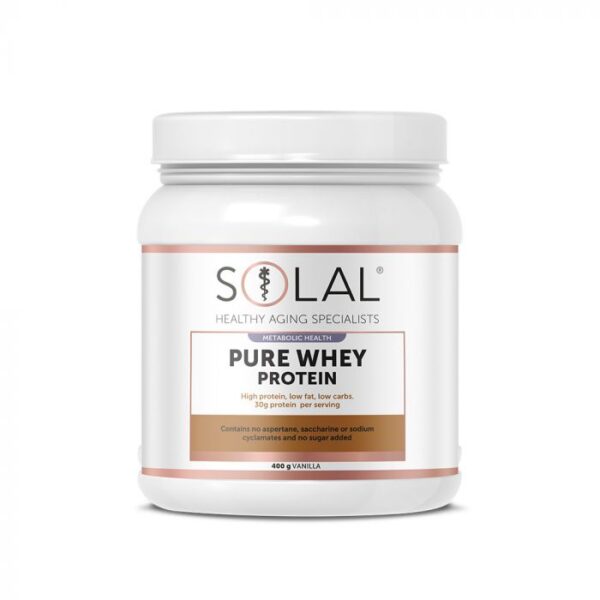 Solal Pure Whey Protein - Vanilla 400g