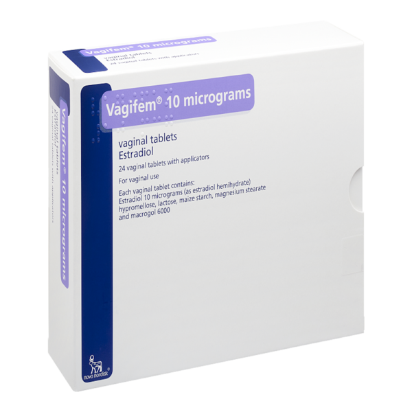 Vagifem 10mcg Vaginal Tablets 18's