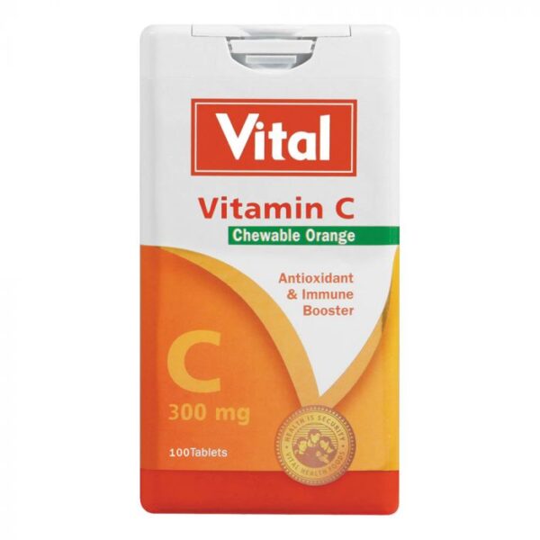 Vital Chewable Orange 100 Tablets