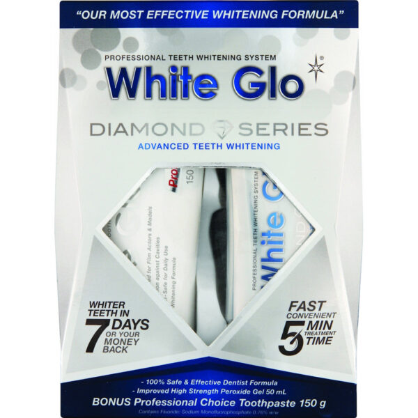 White Glo Diamond Whitening System