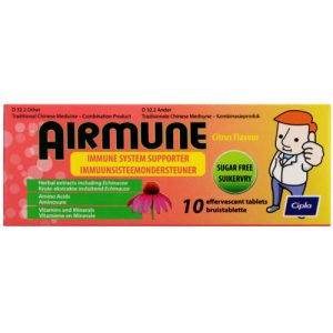 Airmune 10 Effervescent Tablets