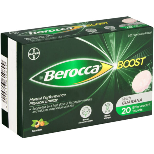 Berocca 20 Effervescent Tablets - Image 2