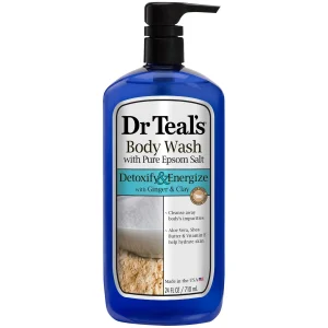 Dr Teals Body Wash Detox & Energy Ginger & Clay