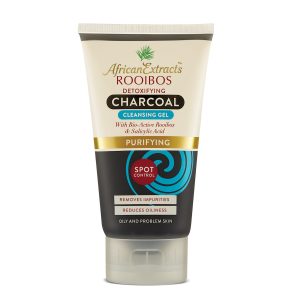 African Extracts Rooibos Purifying Detoxifying Charcoal Cleansing Gel 150ml