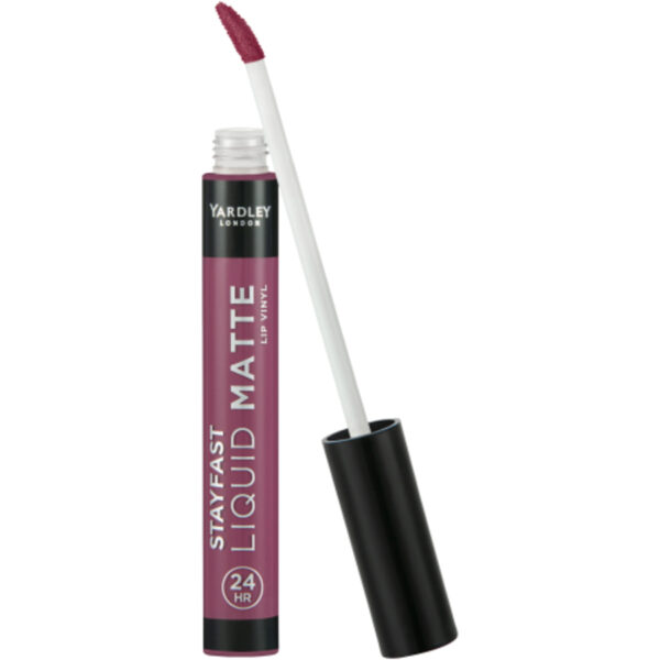 Yardley Stayfast Liquid Matte Vinyl Lipstick - Image 2