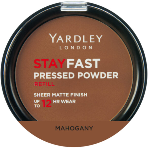 Yardley Stayfast Pressed Powder Refill Mahogany