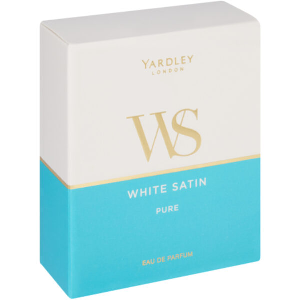 Yardley White Satin Pure EDP 50ml - Image 3