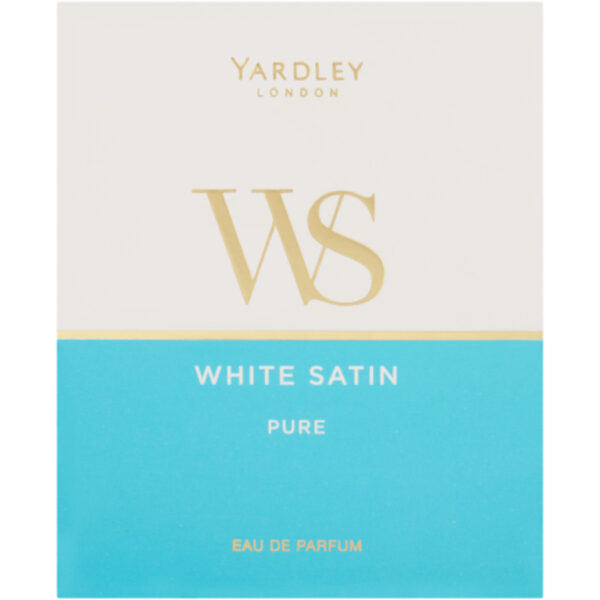 Yardley White Satin Pure EDP 50ml - Image 2