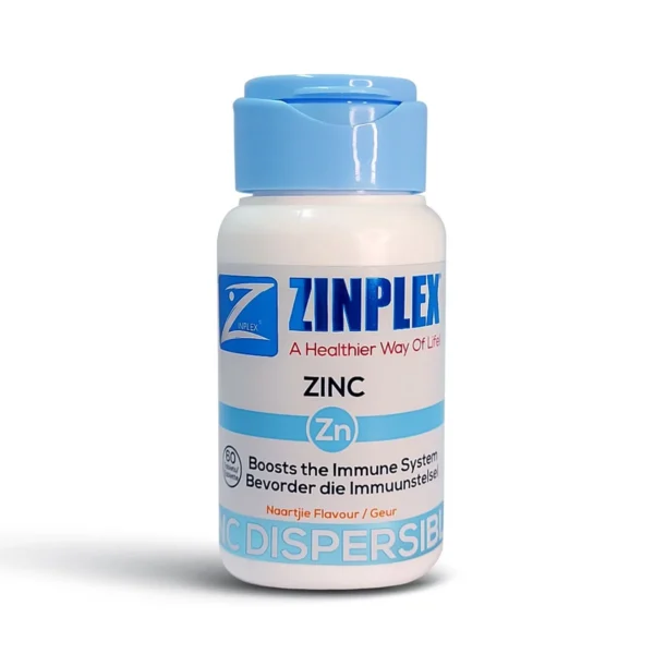 Zinplex Zinc Dispersible Tablets Naartjie Flavour 60s. Boosts The Immune System